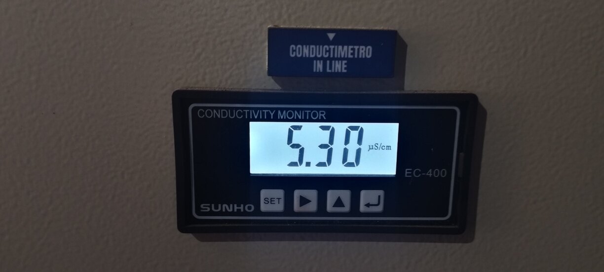 Instrumentación para medición de conductividad en línea